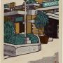 Imperial Hotel 10/1/1930 by Henmi Takashi Japanese 1895-1944; woodcut on paper. (c) Carnegie Museum of Art, Pittsburgh. Bequest of Dr. James B. Austin, 89.28.189.7