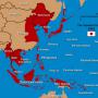 Extent of the Japanese Empire at its height. Image by US Army, uploaded by Ras67 [Public domain], via Wikimedia Commons