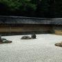 Karesansui Zen rock garden at Ryoanji Temple Kyoto. Photo by JL, (c) ASC