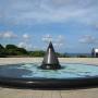 Okinawa Peace Park fountain. Photo by JL, (c) ASC