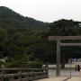 Wooden torii gate at Ise Jingu shrine Mie Prefecture. Photo by JL, (c) ASC