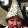 A festival participant in a traditional hat Tokyo. Photo (c) KV, all rights reserved