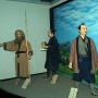 Museum display showing traditional Ainu and Japanese male dress Hokkaido. Photo by JL, (c) ASC