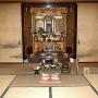 Altar and ritual objects inside a Buddhist temple. Photo by JL, (c) ASC